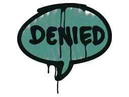 Sealed Graffiti | Denied (Frog Green)