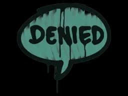 Sealed Graffiti | Denied (Frog Green)