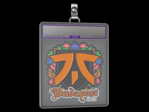 Sticker Slab | fnatic (Embroidered) | Budapest 2025