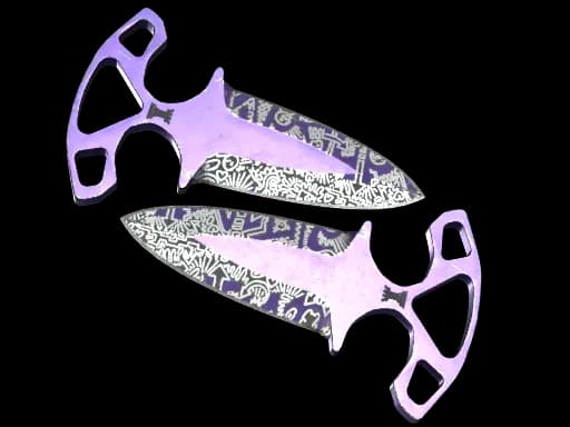 ★ StatTrak™ Shadow Daggers | Freehand (Well-Worn)