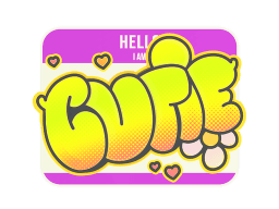 Sticker | Cutie (Holo)