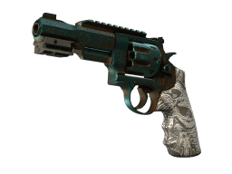 StatTrak™ R8 Revolver | Bone Forged (Battle-Scarred)