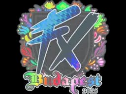 Sticker | Fluxo (Holo) | Budapest 2025