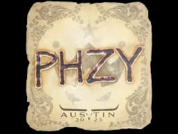 Sticker | phzy | Austin 2025