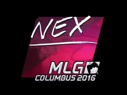 Sticker | nex (Foil) | MLG Columbus 2016