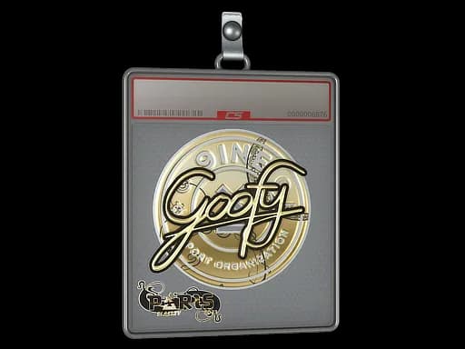 Sticker Slab | Goofy (Gold) | Paris 2023