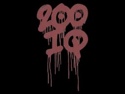 Sealed Graffiti | 200 IQ (Brick Red)