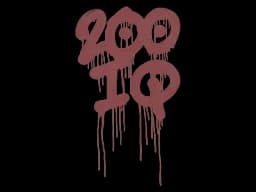 Sealed Graffiti | 200 IQ (Brick Red)