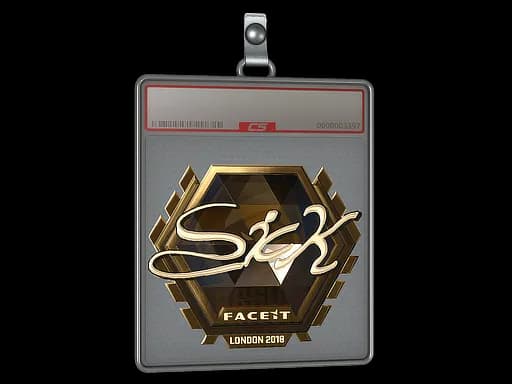 Sticker Slab | SicK (Gold) | London 2018