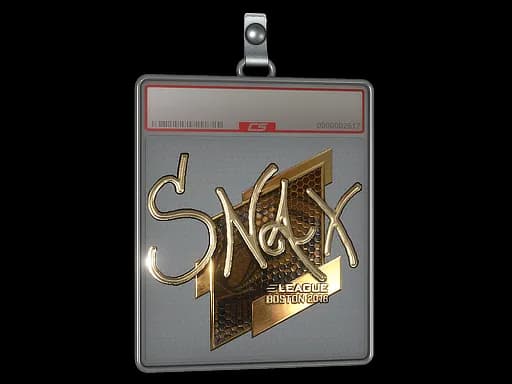 Sticker Slab | Snax (Gold) | Boston 2018