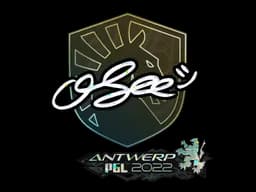 Sticker | oSee (Glitter) | Antwerp 2022