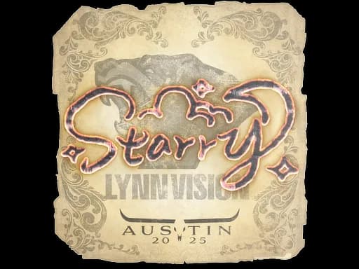 Sticker | Starry | Austin 2025