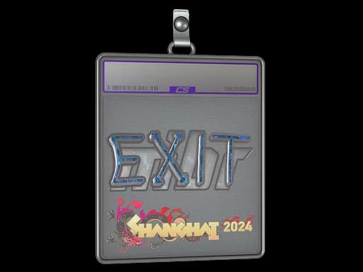 Sticker Slab | exit (Glitter) | Shanghai 2024