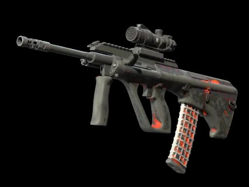 Souvenir AUG | Radiation Hazard (Battle-Scarred)