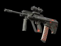 Souvenir AUG | Radiation Hazard (Battle-Scarred)