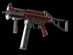 UMP-45 | Crimson Foil (Battle-Scarred)