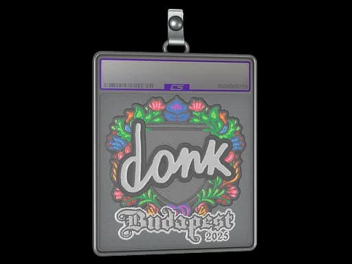 Sticker Slab | donk (Embroidered) | Budapest 2025
