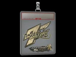 Sticker Slab | dav1d (Gold) | Antwerp 2022