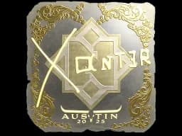 Sticker | Xant3r (Gold) | Austin 2025