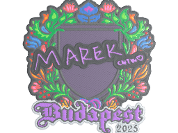 Sticker | Marek (Embroidered) | Budapest 2025