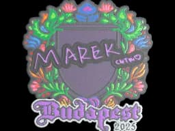 Sticker | Marek (Embroidered) | Budapest 2025