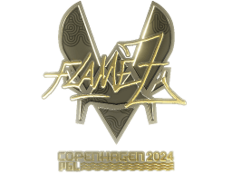 Sticker | FlameZ (Gold) | Copenhagen 2024