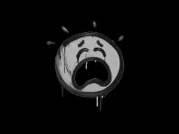 Sealed Graffiti | QQ (Shark White)