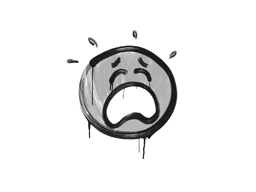 Sealed Graffiti | QQ (Shark White)