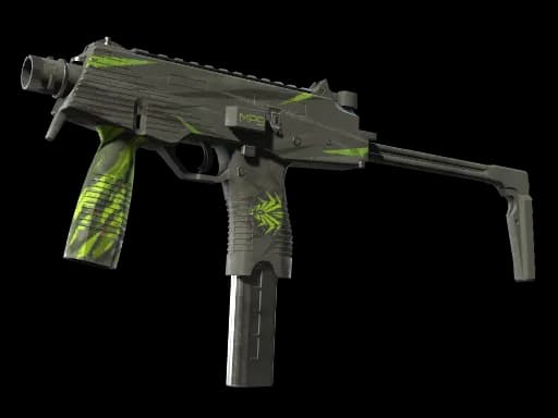 StatTrak™ MP9 | Deadly Poison (Battle-Scarred)