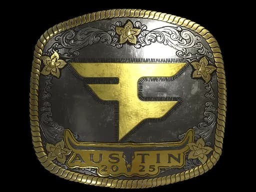 Sticker | FaZe Clan (Gold) | Austin 2025