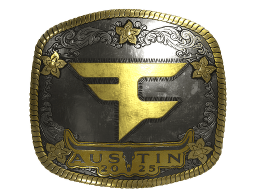 Sticker | FaZe Clan (Gold) | Austin 2025