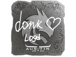 Sticker | donk (Foil) | Austin 2025