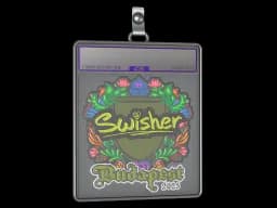 Sticker Slab | Swisher (Embroidered) | Budapest 2025