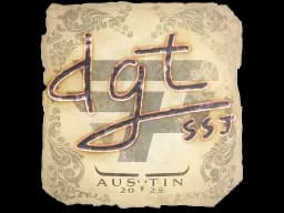 Sticker | dgt | Austin 2025