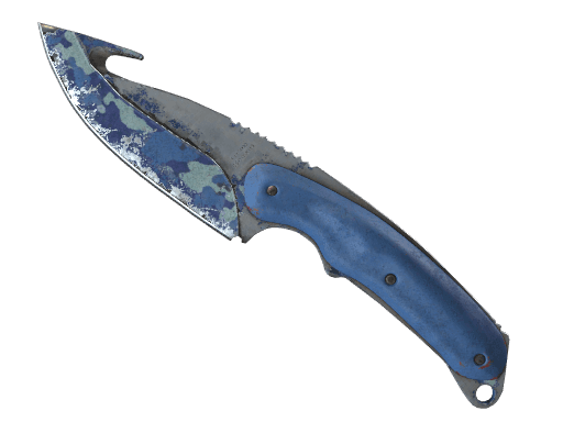 ★ Gut Knife | Bright Water (Battle-Scarred)