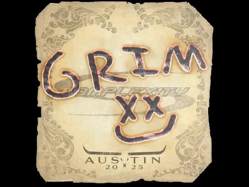 Sticker | Grim | Austin 2025