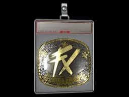 Sticker Slab | Fluxo (Gold) | Austin 2025