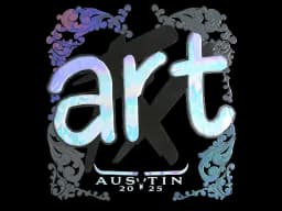 Sticker | arT (Holo) | Austin 2025