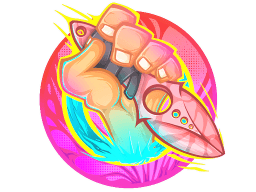 Sticker | Skelly Stabby