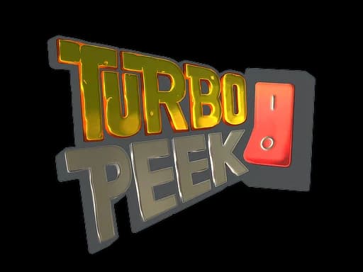 Sticker | Turbo Peek (Foil)