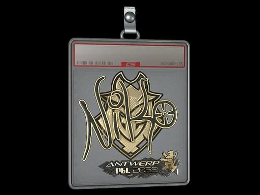 Sticker Slab | NiKo (Gold) | Antwerp 2022