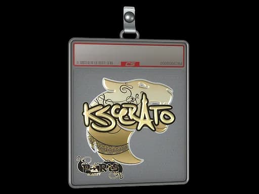 Sticker Slab | KSCERATO (Gold) | Paris 2023
