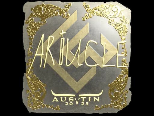 Sticker | Ariucle (Gold) | Austin 2025