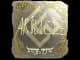Sticker | Ariucle (Gold) | Austin 2025 CS2 skin
