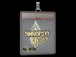 Sticker Slab | sinnopsyy (Gold) | Paris 2023