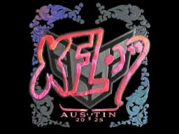 Sticker | xfl0ud (Holo) | Austin 2025