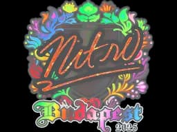 Sticker | nitr0 (Holo) | Budapest 2025