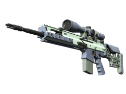SCAR-20 | Storm (Well-Worn)