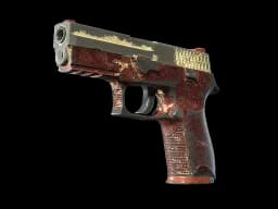 P250 | Red Tide (Battle-Scarred)