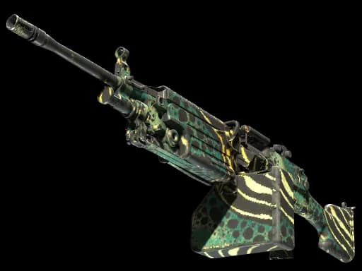 M249 | Emerald Poison Dart (Field-Tested)